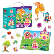 Gra magnetyczna «Księżna i rycerz»