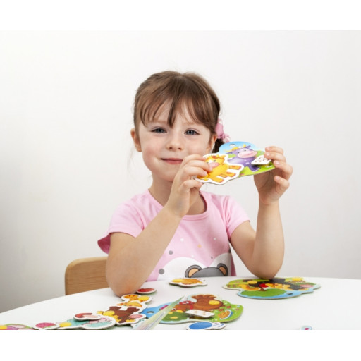 Edukacyjna gra z rzepami Mama i dziecko