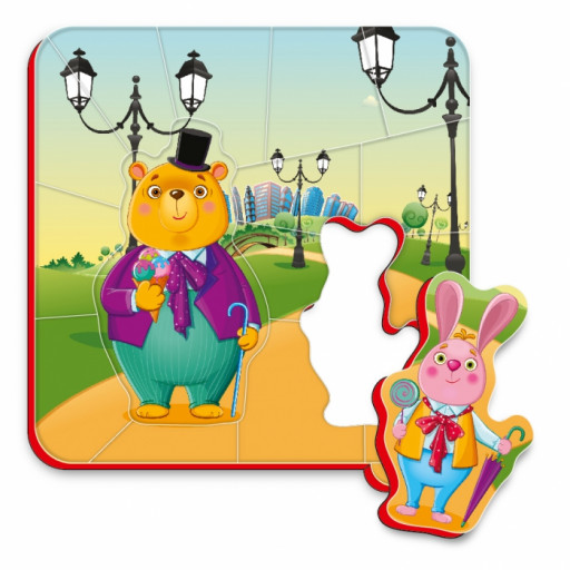 Foam magnetic puzzle «Magnetic stories»