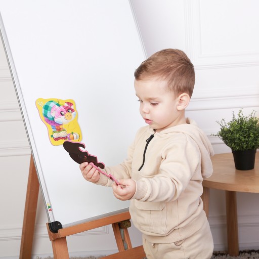 Magnetic baby puzzle «Sheep-Pig»